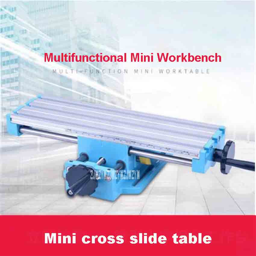 DR201801 Mini Cross Slide Table Multifunctional Drill Milling Machine Suitable For Electric Drill Brackets, Bench Dr